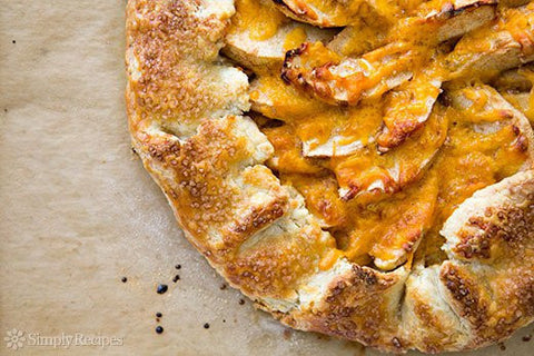 Apple-Walnut-Ginger Galette